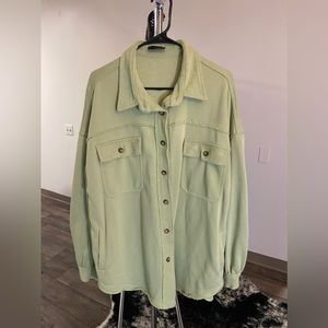 NWOT vici oversized shacket